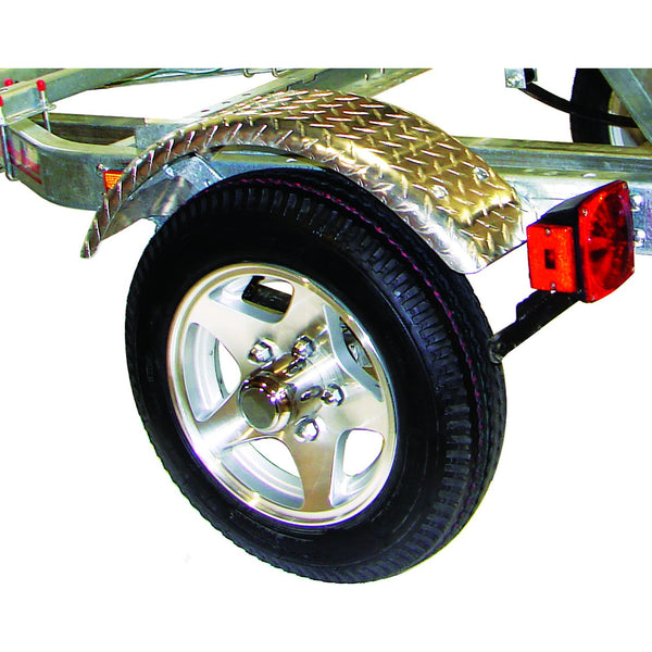 MicroSport™XT Trailer with Aluminum Wheels, Aluminum Fenders and Retractable Tongue Kit