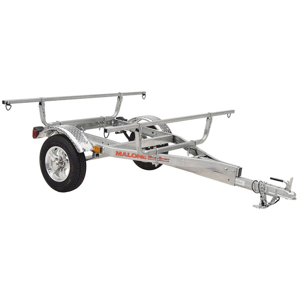 MicroSport™XT Trailer with Aluminum Wheels, Aluminum Fenders and Retractable Tongue Kit