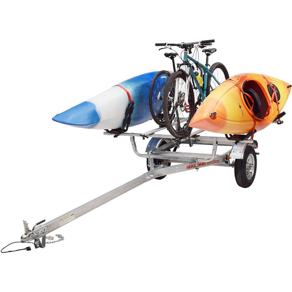 MicroSport™ 2 Kayak/2 Bike Trailer Package (2 Sets J-Racks, 2 Bike Racks, Spare Tire)
