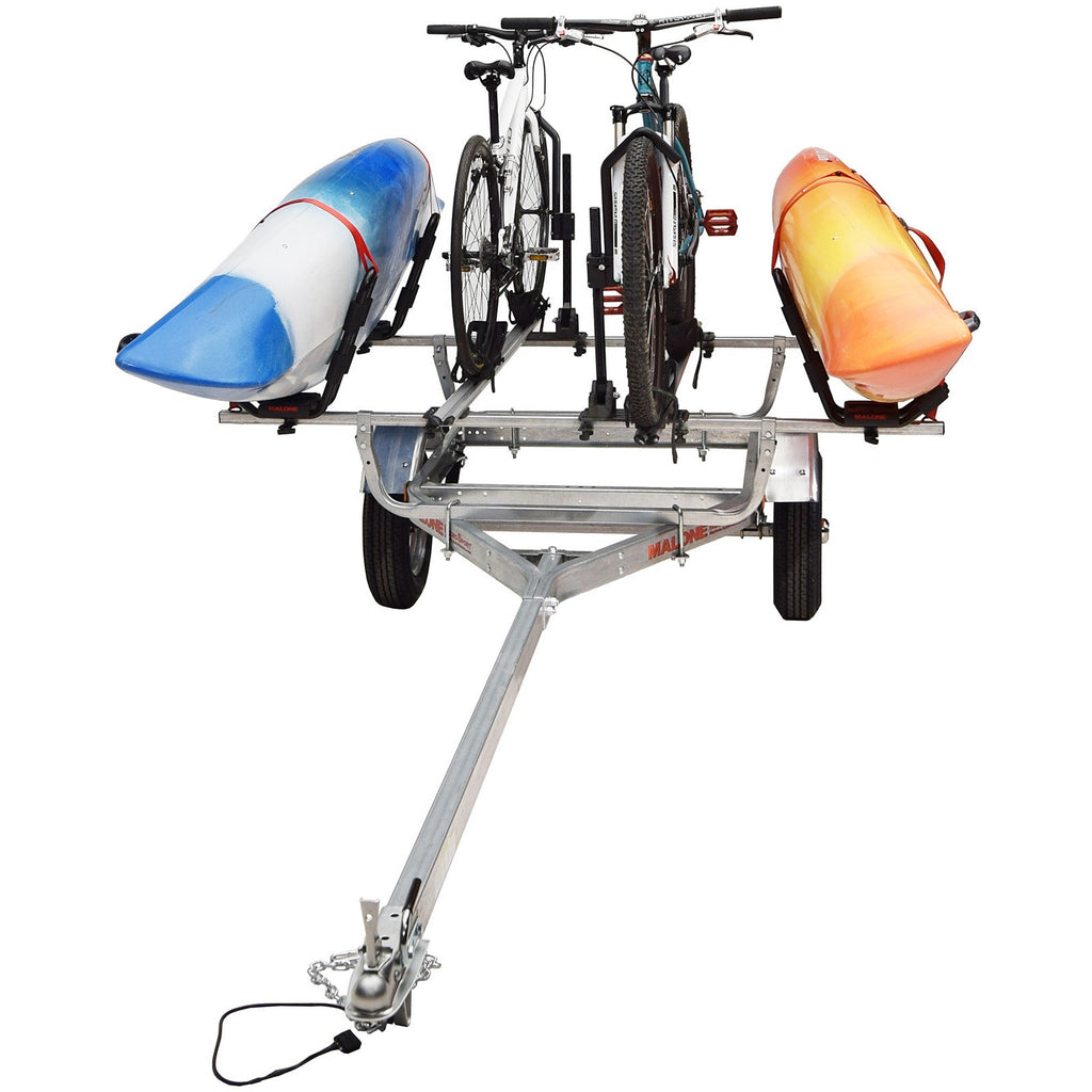 MicroSport™ 2 Kayak/2 Bike Trailer Package (2 Sets J-Racks, 2 Bike Racks, Spare Tire)