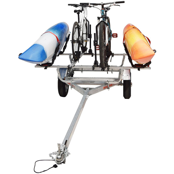 MicroSport™ 2 Kayak/2 Bike Trailer Package (2 Sets J-Racks, 2 Bike Racks, Spare Tire)