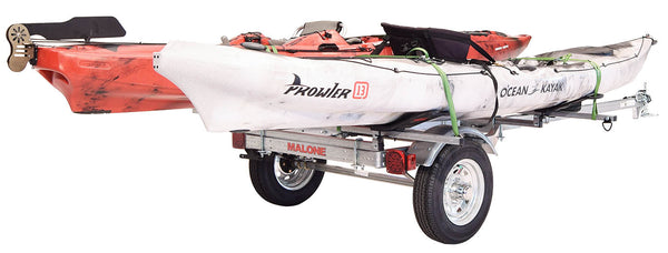 MicroSport™ LowBed™ 2 Kayak Trailer Package (2 Sets MegaWings™ & Spare Tire)