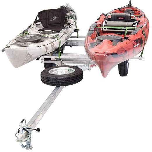 MicroSport™ LowBed™ 2 Kayak Trailer Package (2 Sets MegaWings™ & Spare Tire)