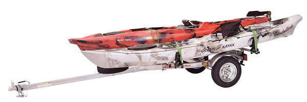 MicroSport™ LowBed™ 2 Kayak Trailer Package (2 Sets Saddle Up Pro™ & Spare Tire)